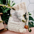 Exfoliating Mesh Drawstring Bag for Bar Soap    {TK Apothecary}