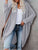 Open Front Long Sleeve Cardigan