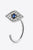 Evil Eye Looped 925 Sterling Earrings